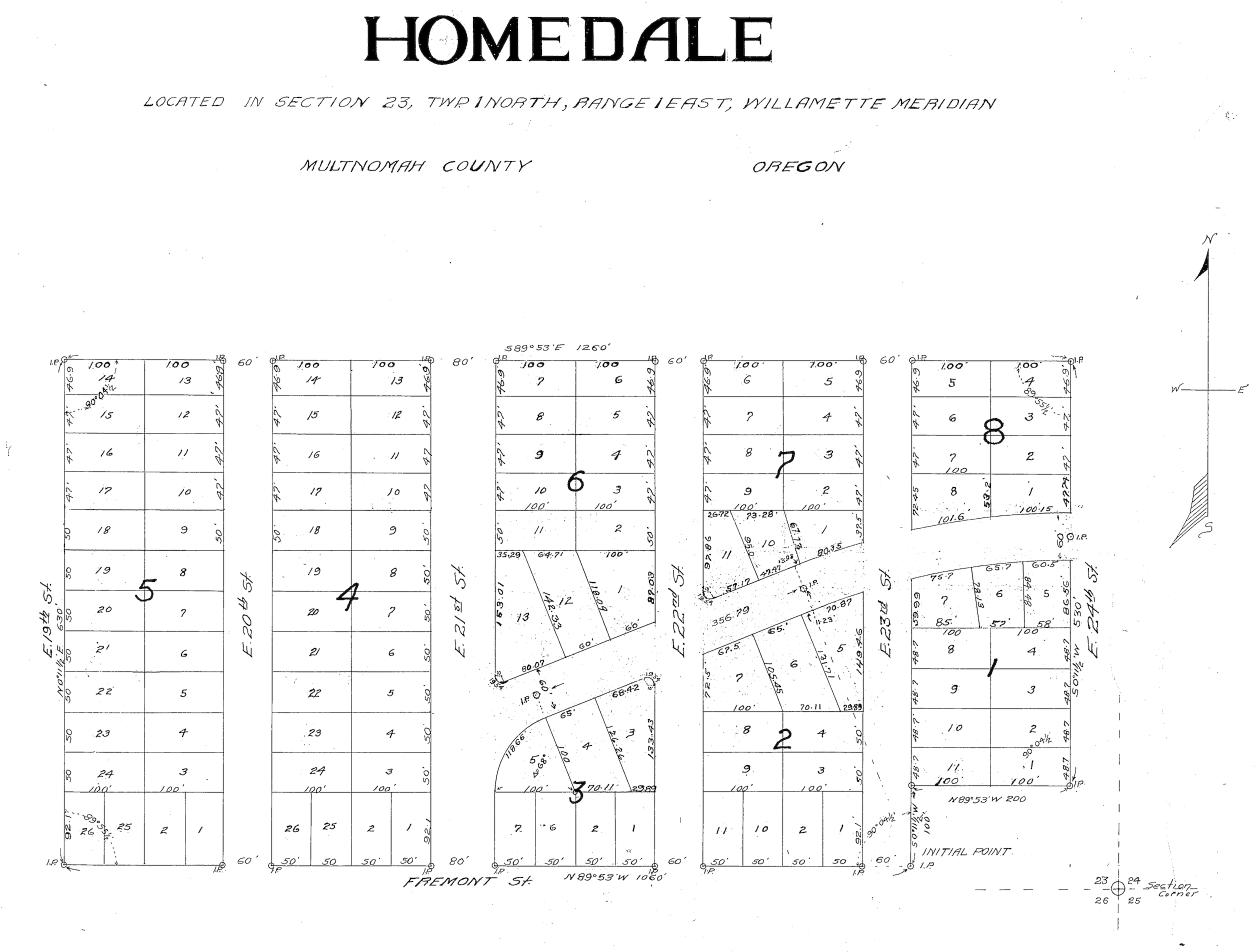 Homedale Plat