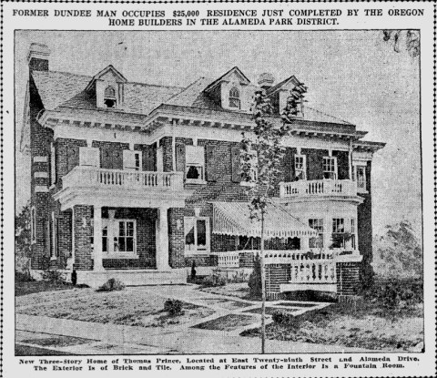 Thomas Prince House 1917