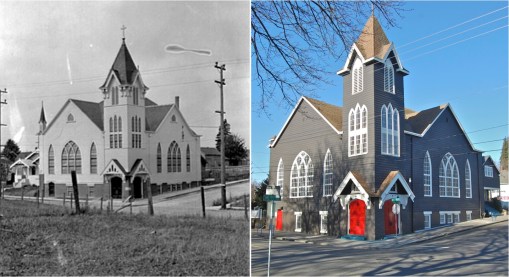 Zion Church Then and Now