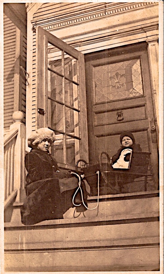 1038 Diversey Parkway, Chicago. Taken about 1918.