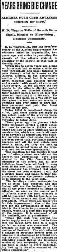 Alberta District Thrives, 1-9-1910