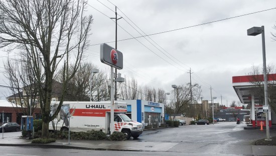 Site of Soden Business, MLK and Schulyer, southeast corner