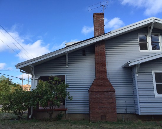 Looking west, 2933 NE Skidmore