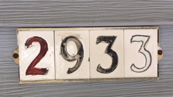 Original numbers, 2933 NE Skidmore